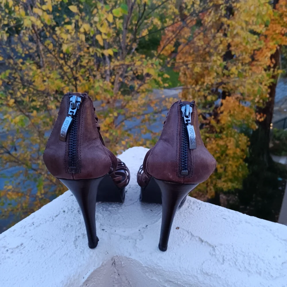 Guess Women's Brown Stilettos